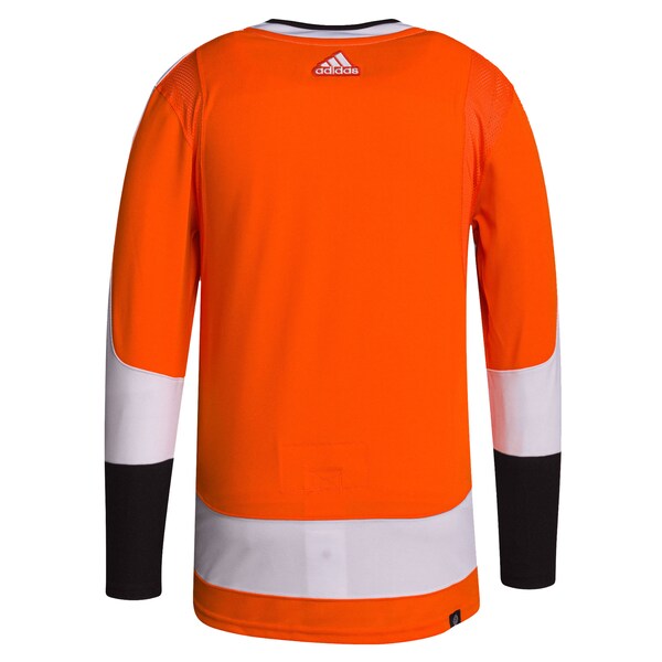 Philadelphia Flyers adidas Men's Home Primegreen Authentic Blank Jersey - Orange - Image 3