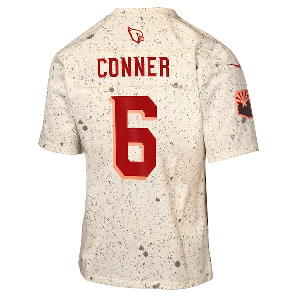 James Conner Arizona Cardinals Nike Youth 2025 Rivalries Collection Game Jersey - Natural - Image 3