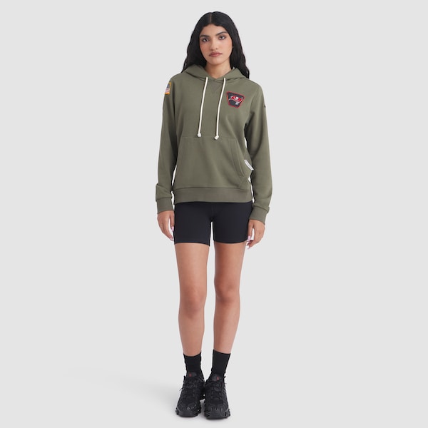Tampa Bay Buccaneers Nike Women's 2025 Salute to Service Sideline Standard Issue Dri-FIT Hoodie - Olive - Image 3