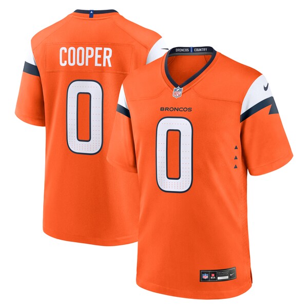 Jonathon Cooper Denver Broncos Nike Team Game Jersey - Orange - Image 2