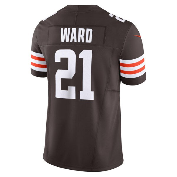 Denzel Ward Cleveland Browns Nike Vapor F.U.S.E. Limited Jersey - Brown - Image 3