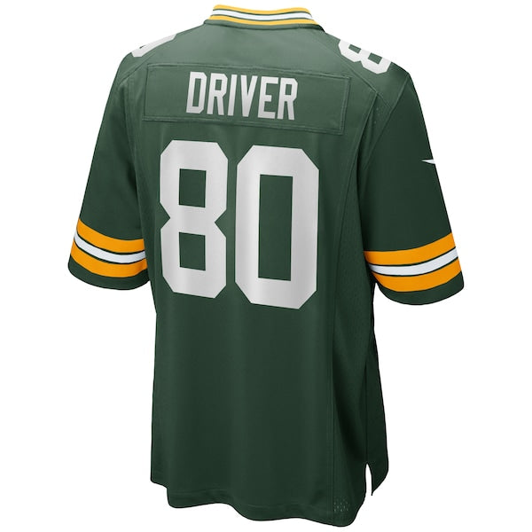 Donald Driver Green Bay Packers Nike Game Retired Player Jersey - Green - Image 3