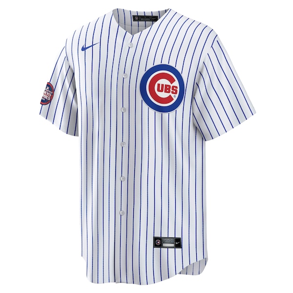 Sh¨ta Imanaga Chicago Cubs Nike 2025 MLB World Tour: Tokyo Series Home Kanji Replica Player Jersey - White - Image 2