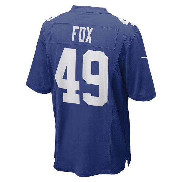 Tomon Fox New York Giants Nike Game Player Jersey - Royal - Image 3
