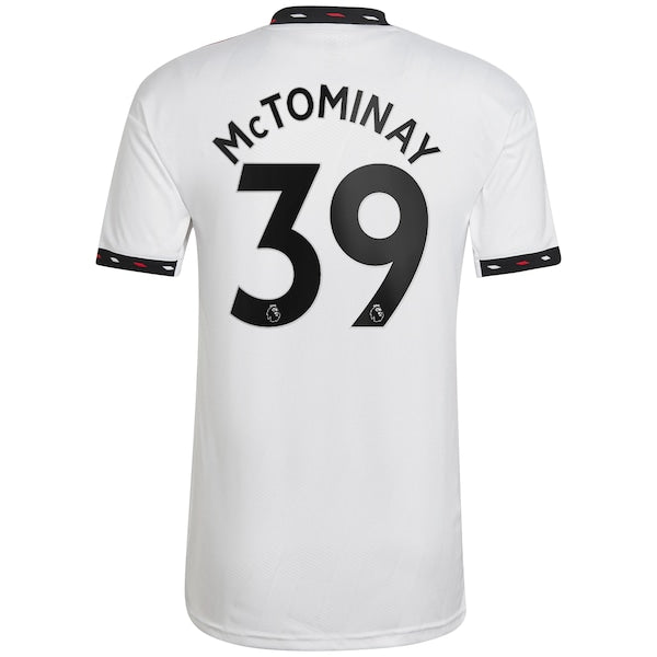 Scott McTominay Manchester United adidas 2022/23 Away Replica Player Jersey - White - Image 5