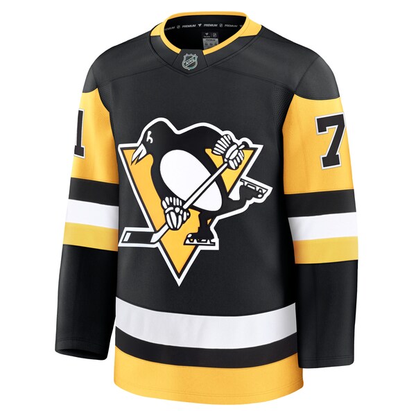 Evgeni Malkin Pittsburgh Penguins Home Premium Jersey - Black - Image 3