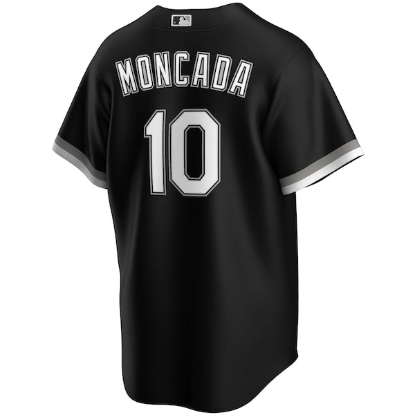 Yoan Moncada Chicago White Sox Nike Youth Alternate Replica Player Jersey - Black - Image 3