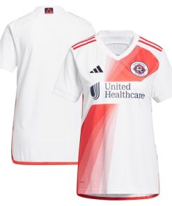 New England Revolution adidas Women's 2024 Defiance Replica Jersey - White