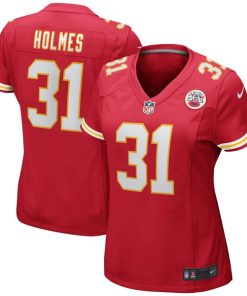 Priest Holmes Kansas City Chiefs Nike Women's Game Retired Player Jersey - Red