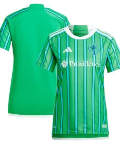 Seattle Sounders FC adidas Women's 2024 The Anniversary Kit Replica Jersey?¨C Green