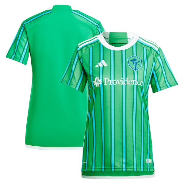 Seattle Sounders FC adidas Women's 2024 The Anniversary Kit Replica Jersey?ยจC Green