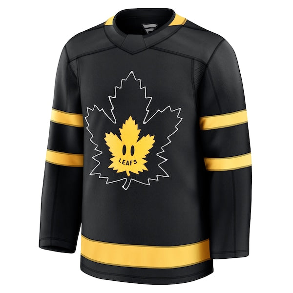 Mitch Marner Toronto Maple Leafs Alternate Premium Jersey - Black/Blue - Image 6