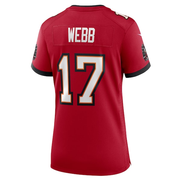 Raleigh Webb Tampa Bay Buccaneers Nike Women's Game Jersey - Red - Image 3