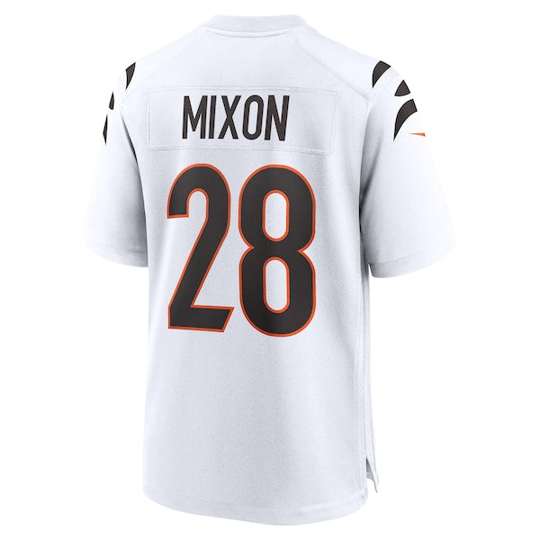 Joe Mixon Cincinnati Bengals Nike Away Game Player Jersey - White/Orange - Image 4