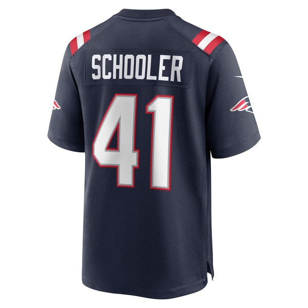 Brenden Schooler New England Patriots Nike Game Player Jersey - Navy - Image 3