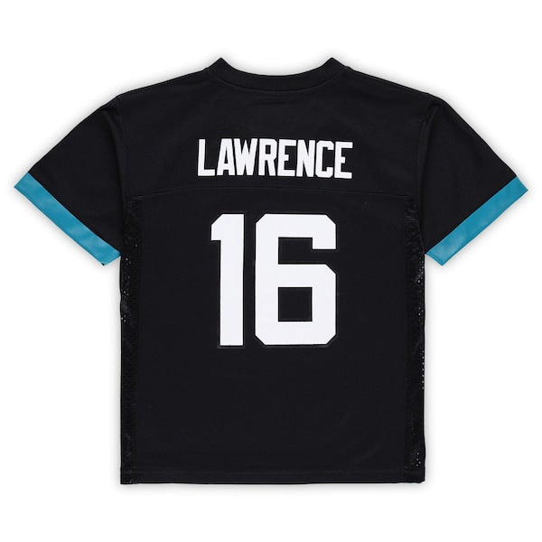 Trevor Lawrence Jacksonville Jaguars Preschool Replica Player Jersey - Teal - Image 3