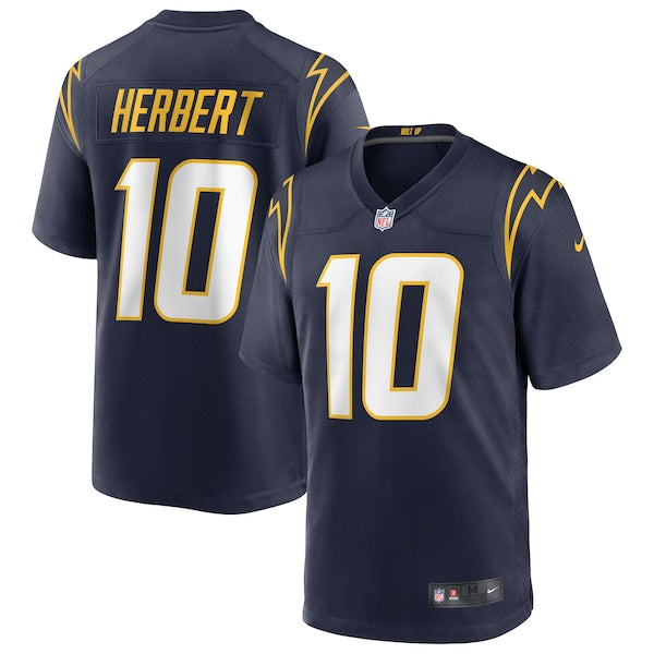 Justin Herbert Los Angeles Chargers Nike Alternate Game Jersey - Navy/Royal/White - Image 2