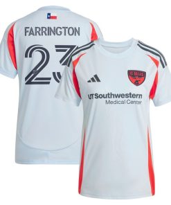 Logan Farrington FC Dallas adidas Women's 2025 The Inferno Kit Replica Player Jersey - Light Blue