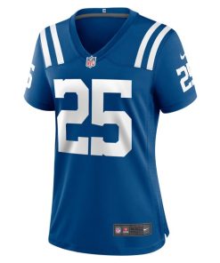 Alternative view of Rodney Thomas Indianapolis Colts Nike Women's Player Game Jersey - Royal