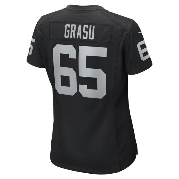 Hroniss Grasu Las Vegas Raiders Nike Women's Game Player Jersey - Black - Image 3