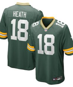 Malik Heath Green Bay Packers Nike  Game Jersey -  Green