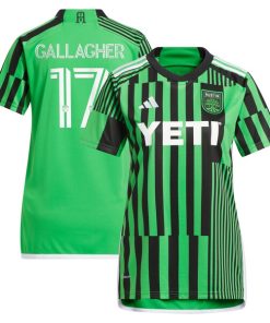 Jon Gallagher Austin FC adidas Women's 2024 Las Voces Kit Replica Player Jersey?¨C Green