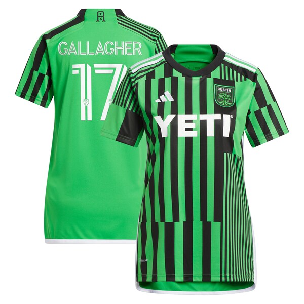 Jon Gallagher Austin FC adidas Women's 2024 Las Voces Kit Replica Player Jersey?ยจC Green