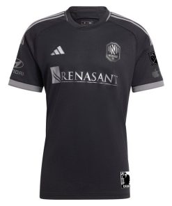 Alternative view of Hany Mukhtar Nashville SC adidas 2024 Man In Black Kit Authentic Player Jersey - Black