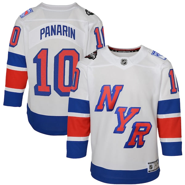 Artemi Panarin New York Rangers Youth 2024 NHL Stadium Series Premier Player Jersey?ยจC White