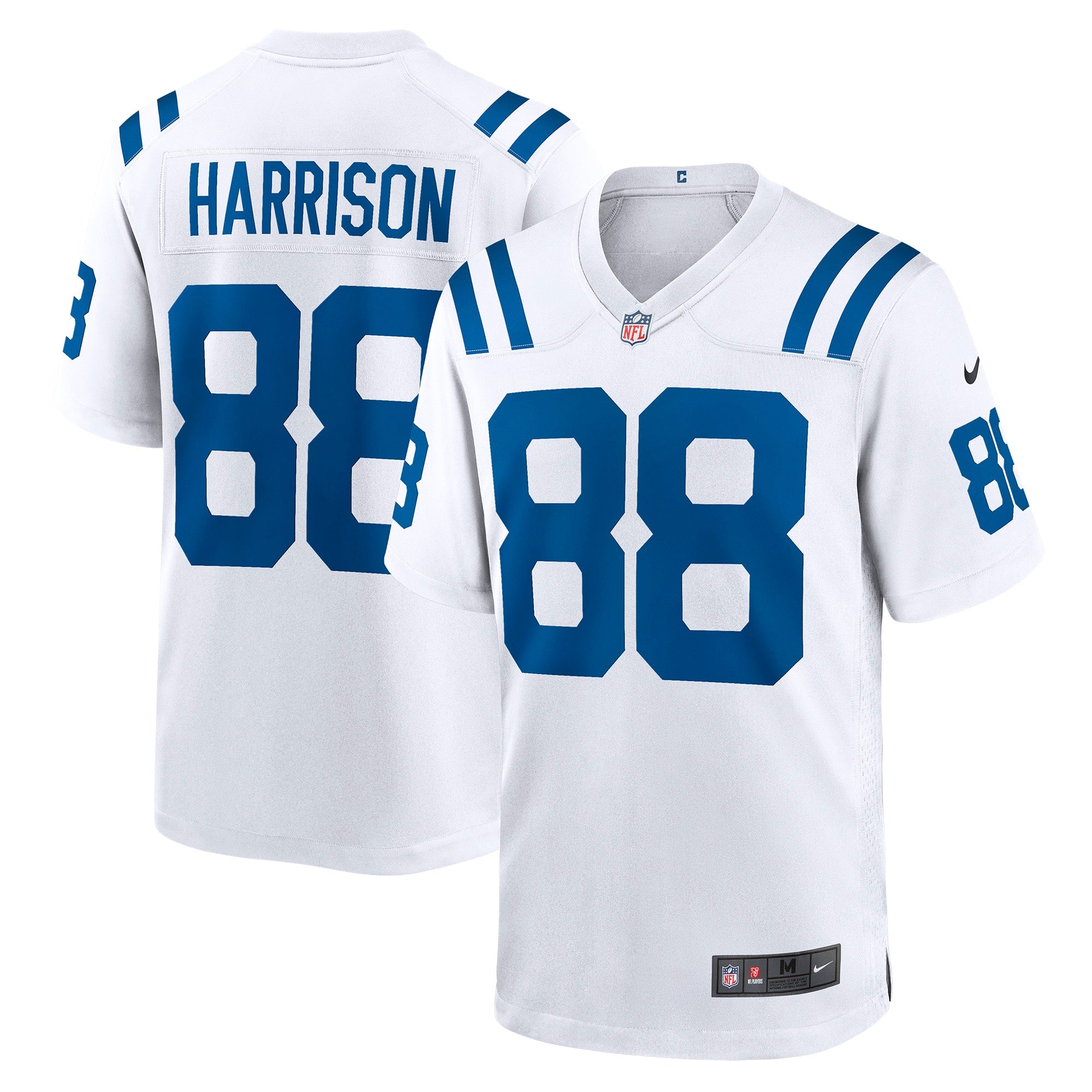 Marvin Harrison Indianapolis Colts Nike Indiana Nights Alternate Game Jersey - Royal/Royal/White - Image 6