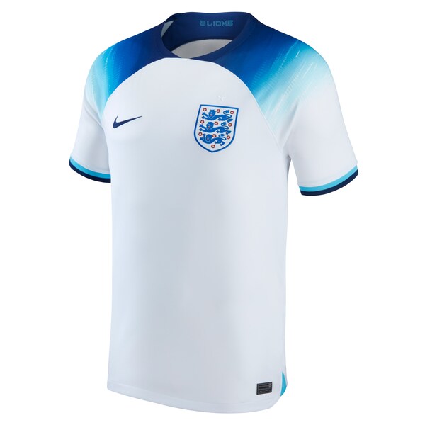 England National Team Nike Women's 2022/23 Home Breathe Stadium Replica Blank Jersey - White - Image 2