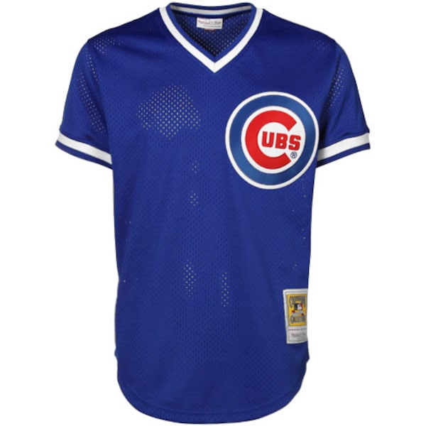 Ryne Sandberg Chicago Cubs Cooperstown Authentic Collection Throwback Replica Jersey - Royal Blue - Image 2