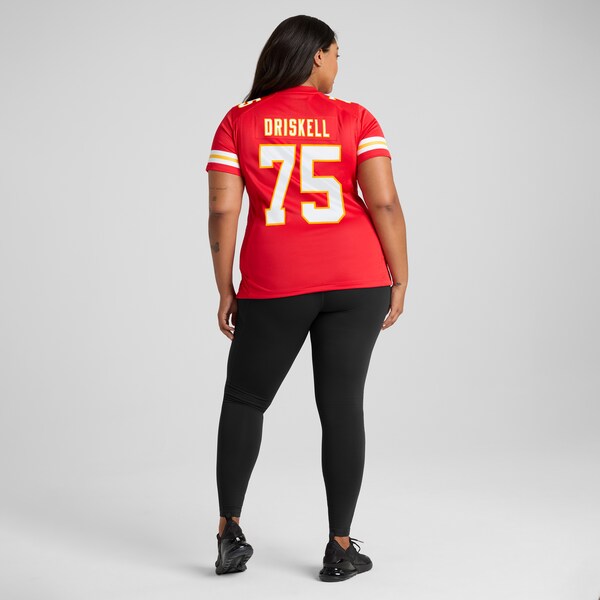 Ethan Driskell Kansas City Chiefs Nike Women's Game Jersey - Red - Image 8