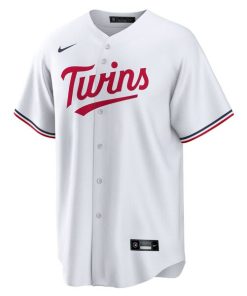 Alternative view of Joe Ryan Minnesota Twins Nike Home Replica Player Jersey - White