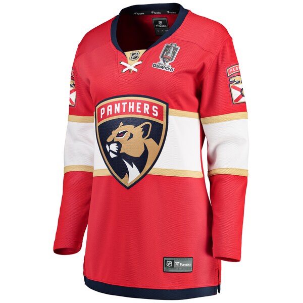 Florida Panthers Women's Home 2024 Stanley Cup Champions Breakaway Jersey?ยจC Red - Image 2