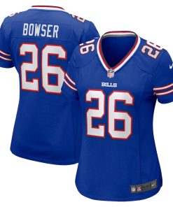 Isaiah Bowser Buffalo Bills Nike Women's Team Game Jersey - Royal