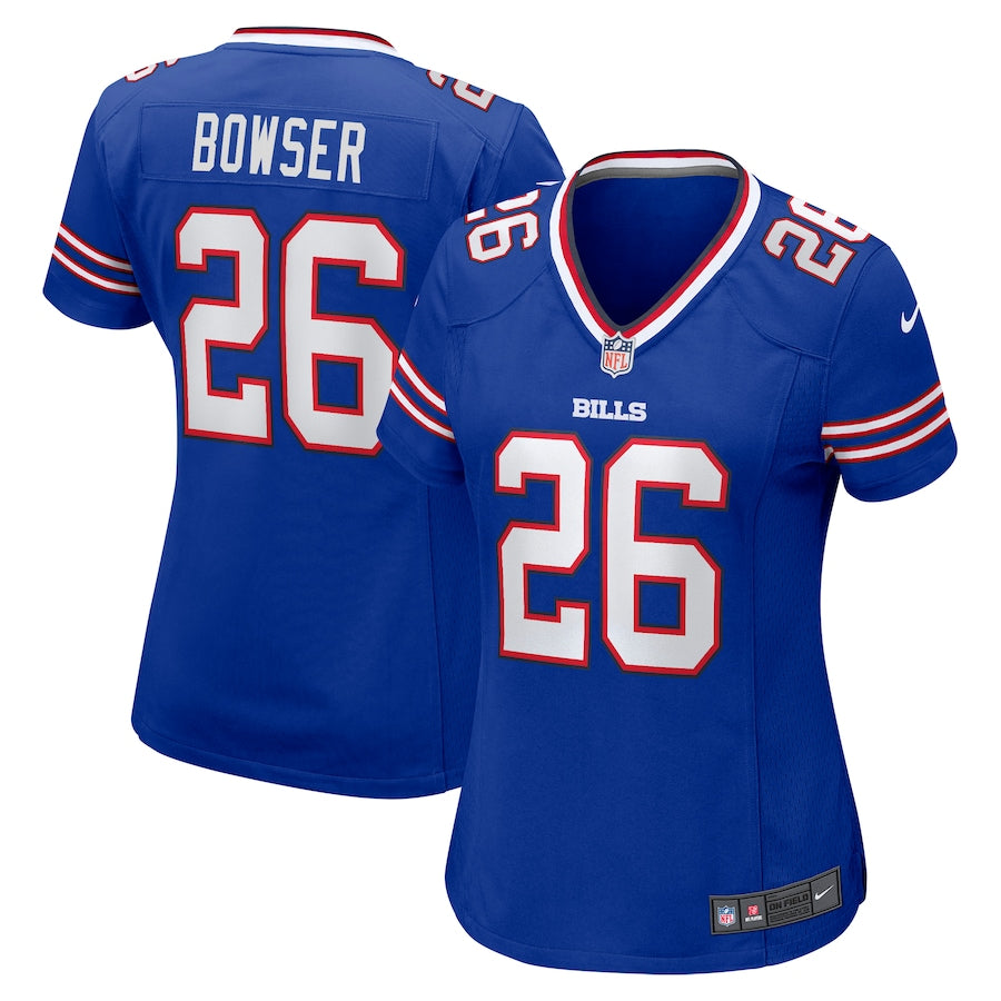 Isaiah Bowser Buffalo Bills Nike Women's Team Game Jersey - Royal