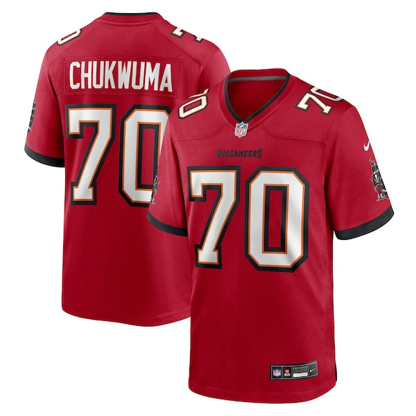 Ben Chukwuma Tampa Bay Buccaneers Nike Team Game Jersey - Red
