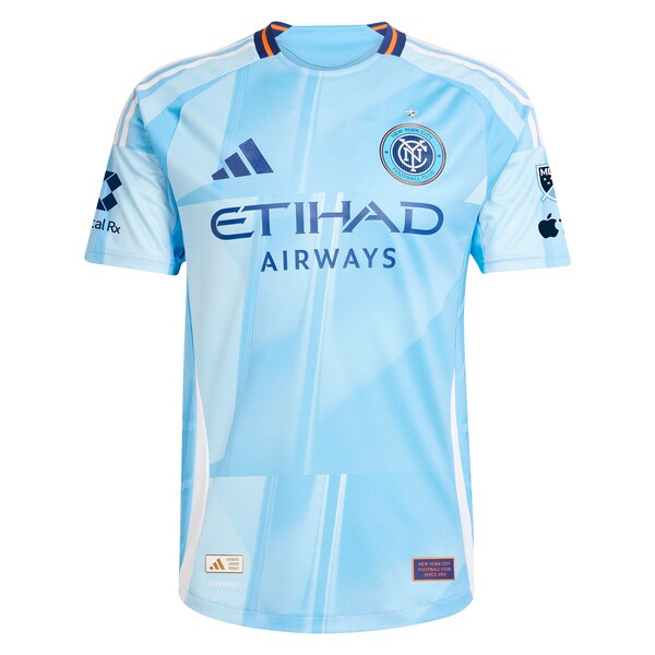 Thiago Martins New York City FC adidas 2025 The Excelsior Kit Authentic Player Jersey - Light Blue - Image 2