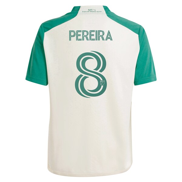 Daniel Pereira Austin FC adidas Youth 2024 The Armadillo Kit Replica Player Jersey - Tan - Image 3