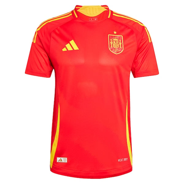 Spain National Team adidas 2024 Home Authentic Jersey - Scarlet - Image 2
