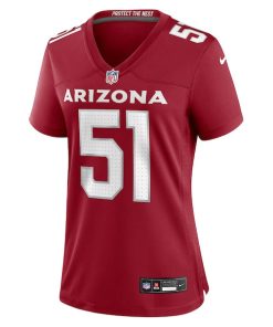 Alternative view of Krys Barnes Arizona Cardinals Nike Women's Team Game Jersey -  Cardinal