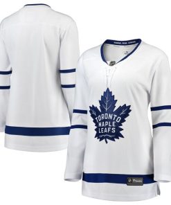 Toronto Maple Leafs  Women's Away Breakaway Jersey - White/Blue