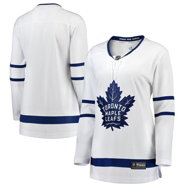Toronto Maple Leafs Women's Away Breakaway Jersey - White/Blue
