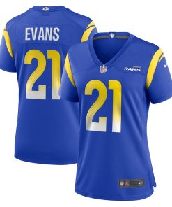 Zach Evans Los Angeles Rams Nike Women's Home Game Jersey - Royal