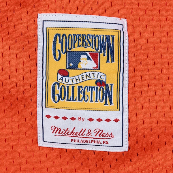 Kirk Gibson Detroit Tigers Cooperstown Collection Mesh Batting Practice Button-Up Jersey? - Orange - Image 5