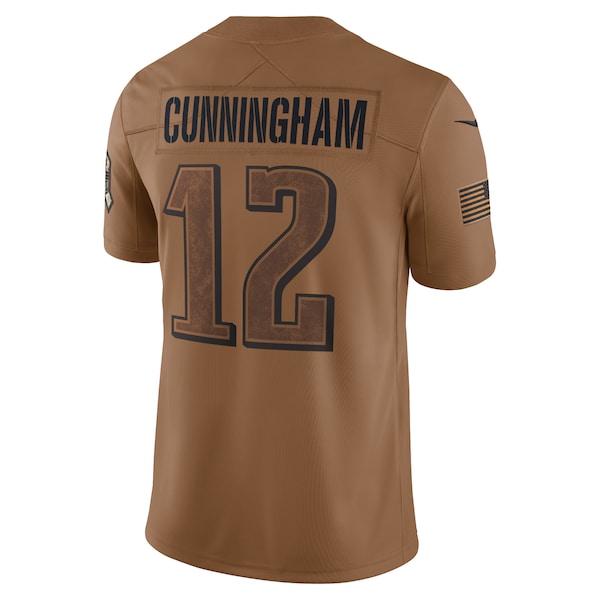 Randall Cunningham Philadelphia Eagles Nike 2023 Salute To Service Retired Player Limited Jersey - Brown - Image 3