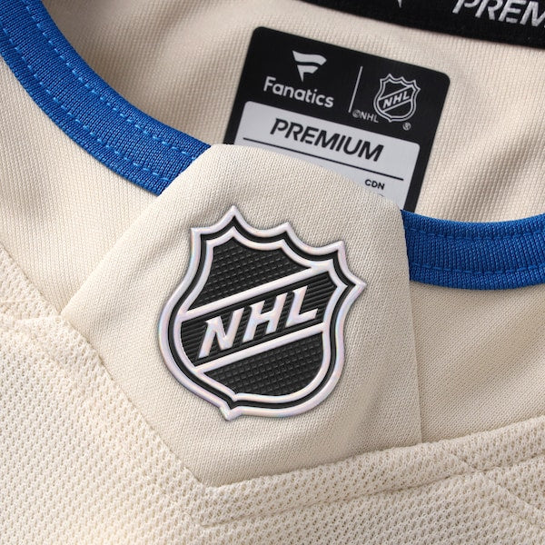 Jordan Kyrou St. Louis Blues 2025 NHL Winter Classic Premium Player Jersey - Cream - Image 5