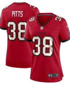 Derrek Pitts Tampa Bay Buccaneers Nike Women's  Game Jersey -  Red