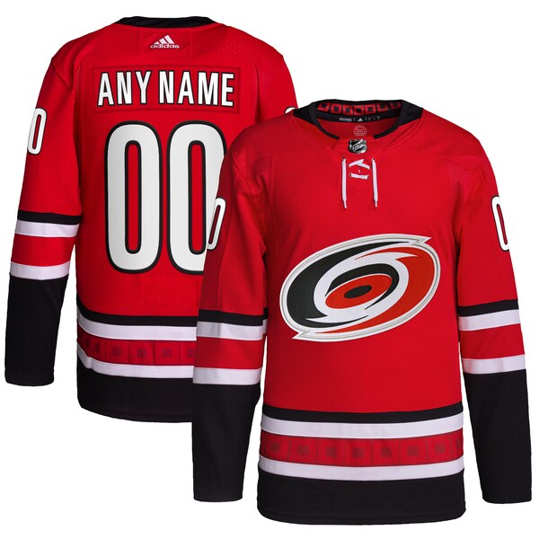 Carolina Hurricanes adidas Alternate Primegreen Authentic Custom Jersey - Red